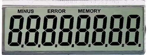 Programmerbar 8 -segment digital indikator med I²C -interface