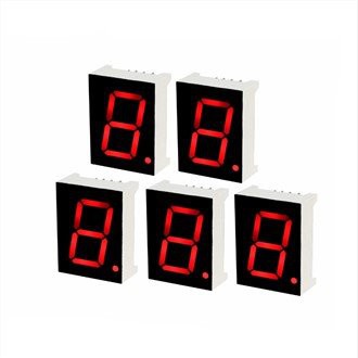 7- seg tilpasset ciffer numerisk LED -rør