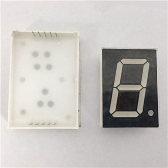 Rød tomme 7 segment LED -display LED -display