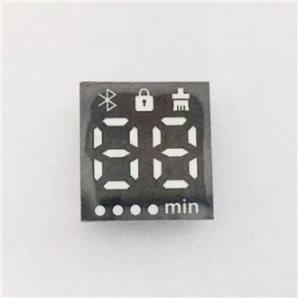Rød LED syv segmentskærm 1,8 tommer 7 segment LED -skilte