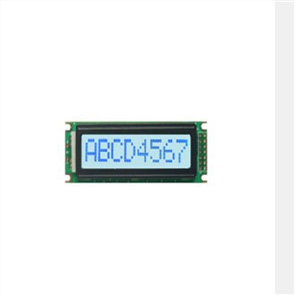 STN Character LCD-skærm med LED-baggrundsbelysning