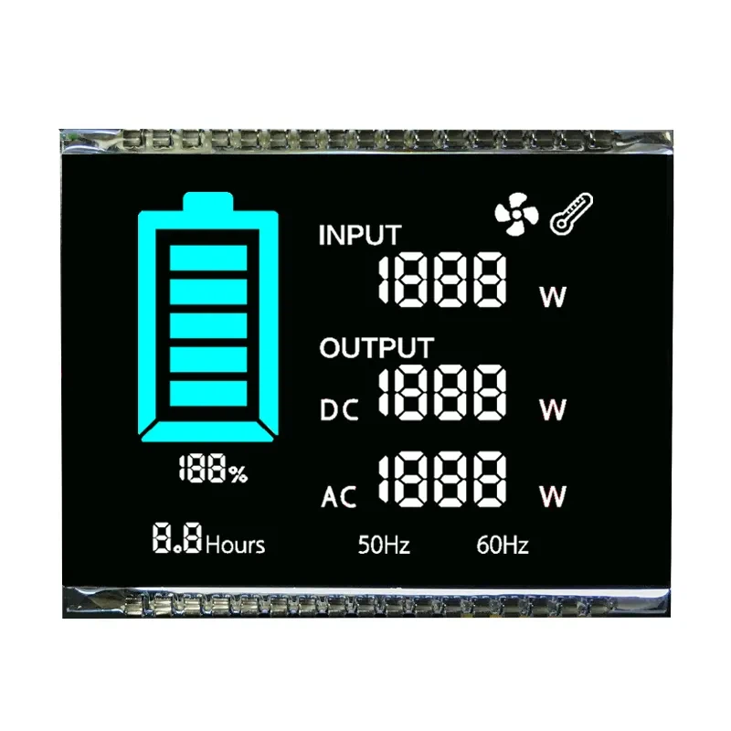 7 segment display 4 cifret LCD display