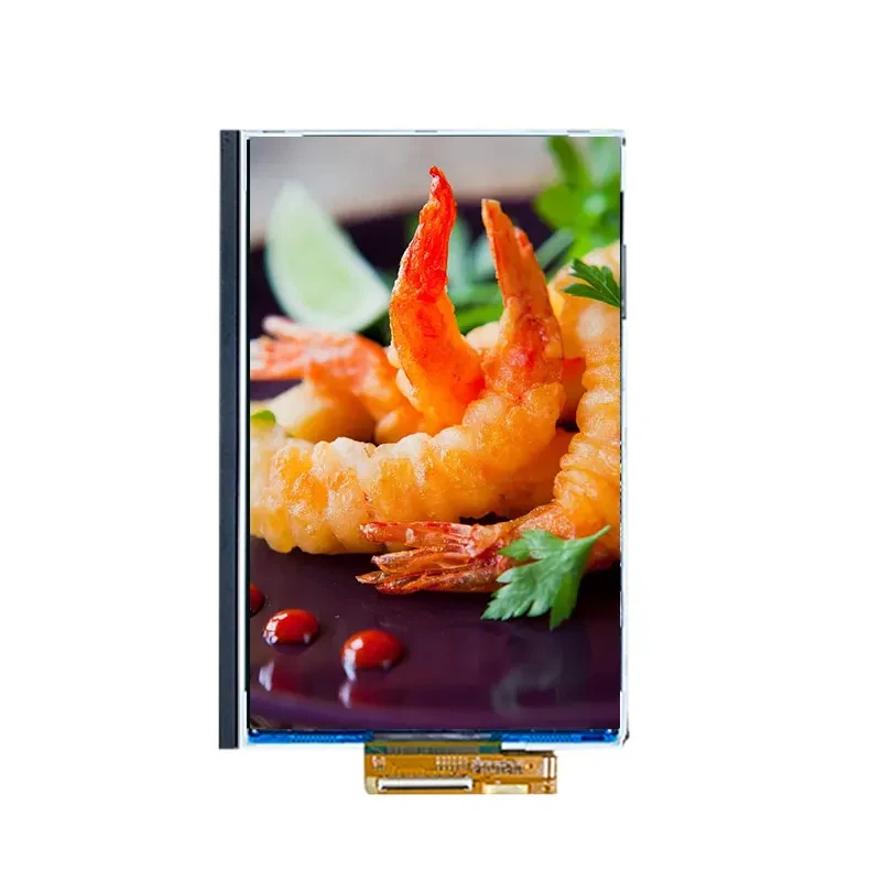 Bred farveskala 7 tommer 1200X1910 transmissiv TFT LCD-skærm